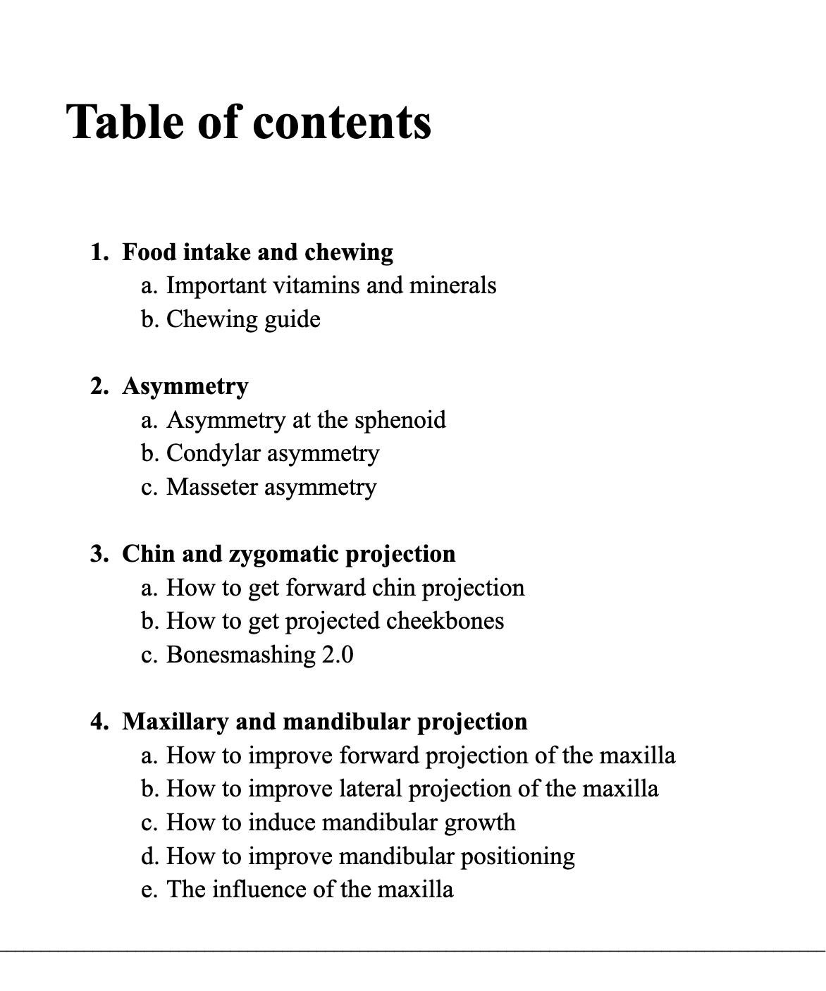 Part 1: The Bone Growth Guide